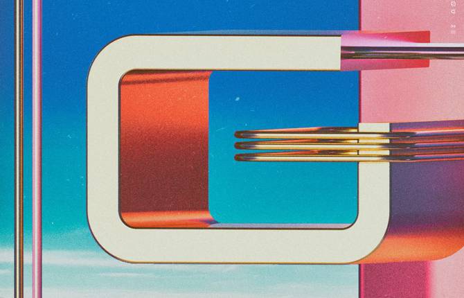 Retro-Futurist Alphabet for 36 Days of Type