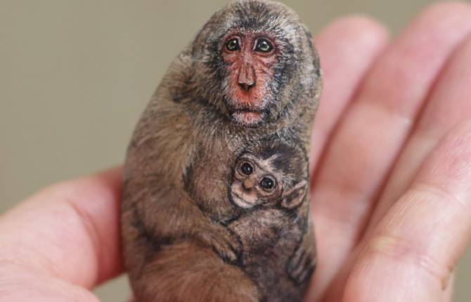 Stones Transformed into Little Animals