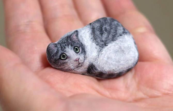 Stones Transformed into Little Animals
