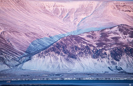 Winter Sun in Iceland