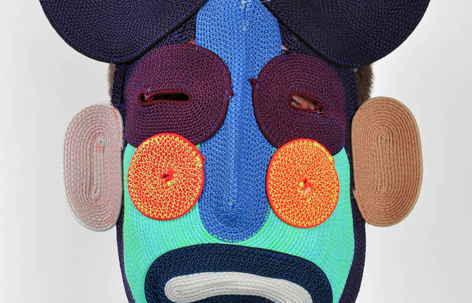 Expressive Masks Created by Accident