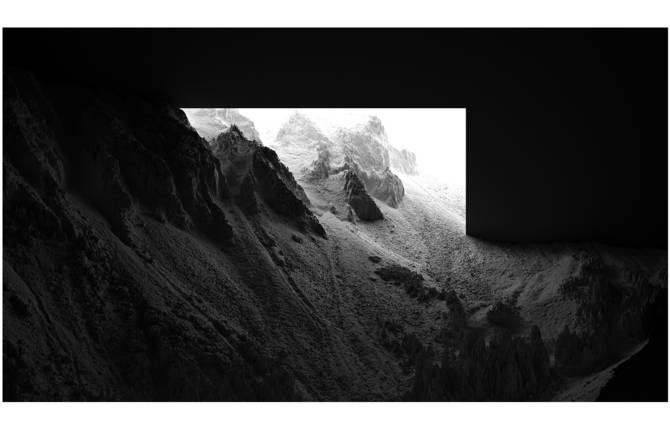 Stunning Black & White Mountains Compositions