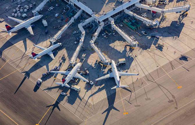 Airports Aerials from Above