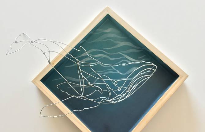 Wire Sculptures of Animals