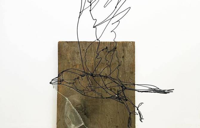 Wire Sculptures of Animals