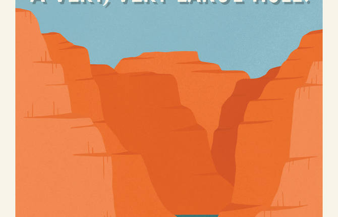 US National Parks Illustrated with Their Worst Reviews