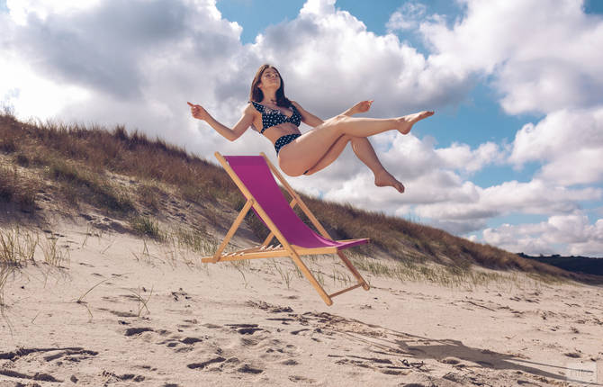 When the Beach Becomes a Playground