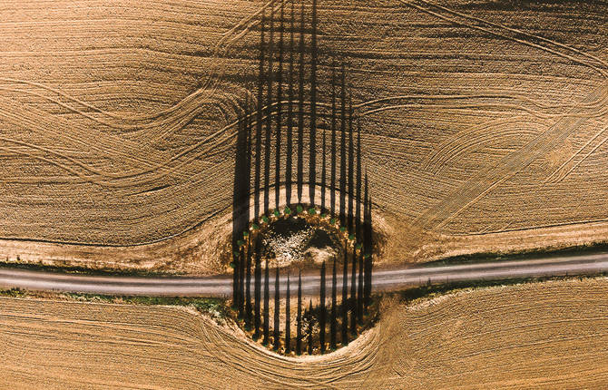 Splendid Landscapes of Tuscany Seen from Above