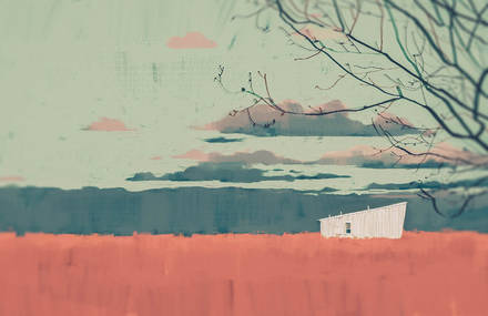 Beautiful Illustrations of Lovely Places by Darya Shnykina