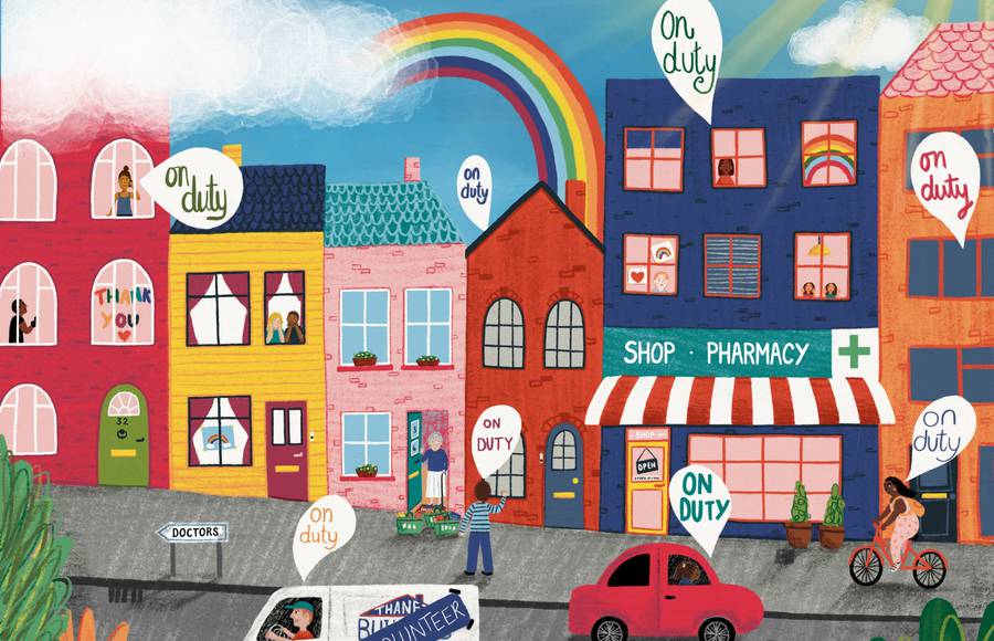 40 Days 40 Heros : Illustrating the Workers during the Covid-19