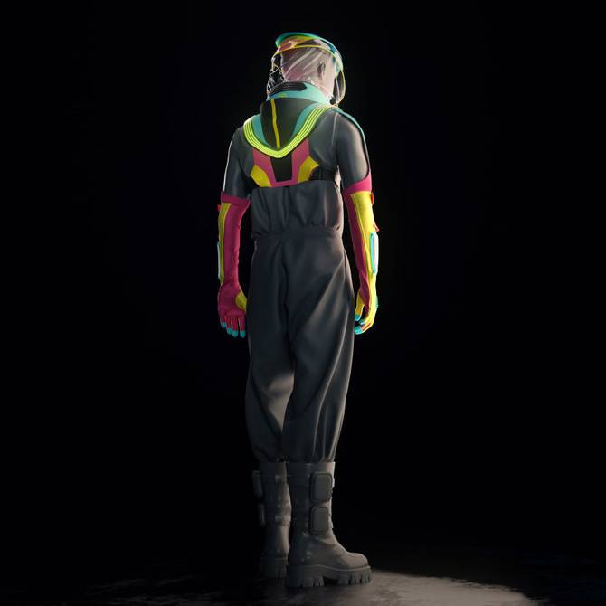Micrashell Micrashell: A Cyperpunk Suit To Club During A Pandemic – Fubiz Media