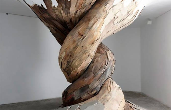 Wood Meets Architecture by Henrique Oliveira