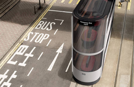 Post-Covid Driverless Tramway by Ponti Design
