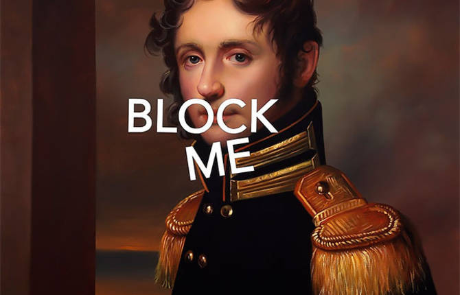 Shawn Huckins Hand Paints Famous Portraits With A Twist