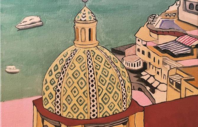 Beautiful Paintings of the Amalfi Coast