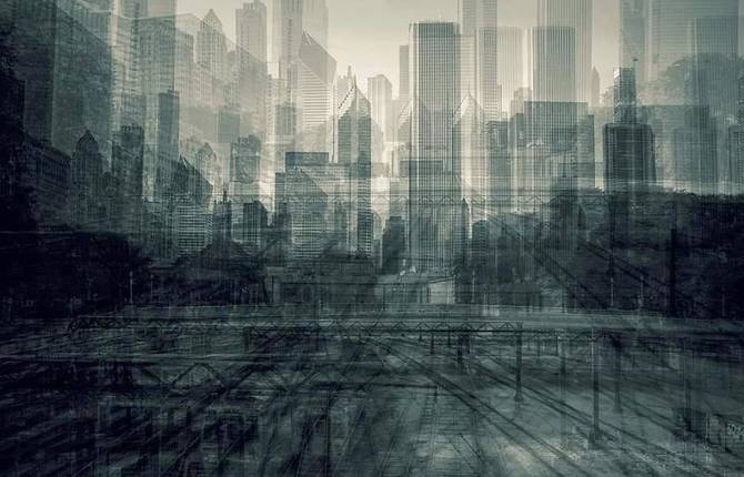 Abstract Pictures Representing Today’s Urban Life