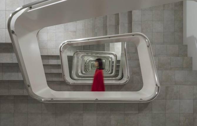 Illusory Infinite Staircase by Leandro Erlich