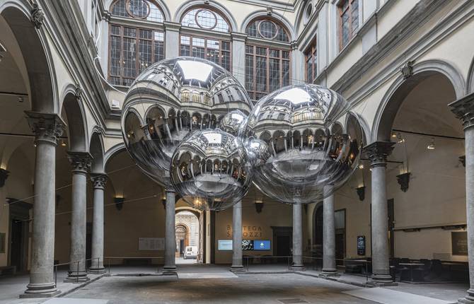 Aerial Art Installation by Tomás Saraceno