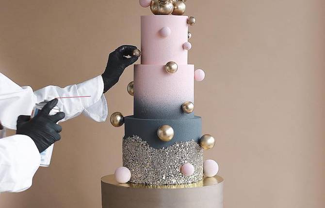 Towering Cakes Looking Like Artpieces