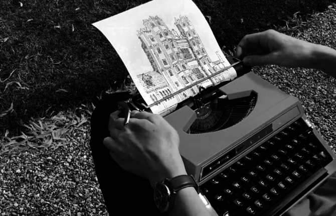 Drawings Made With Typewriter’s Characters