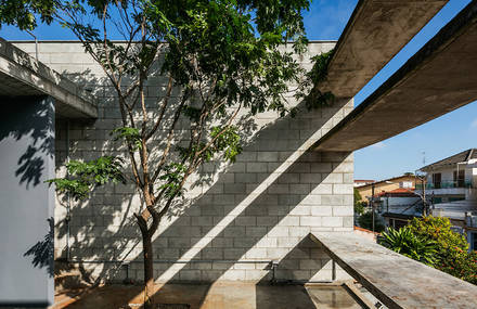 Open & Green House in the Middle of São Paulo