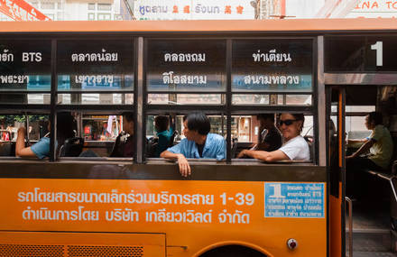 The Daily Life of Thailand Streets