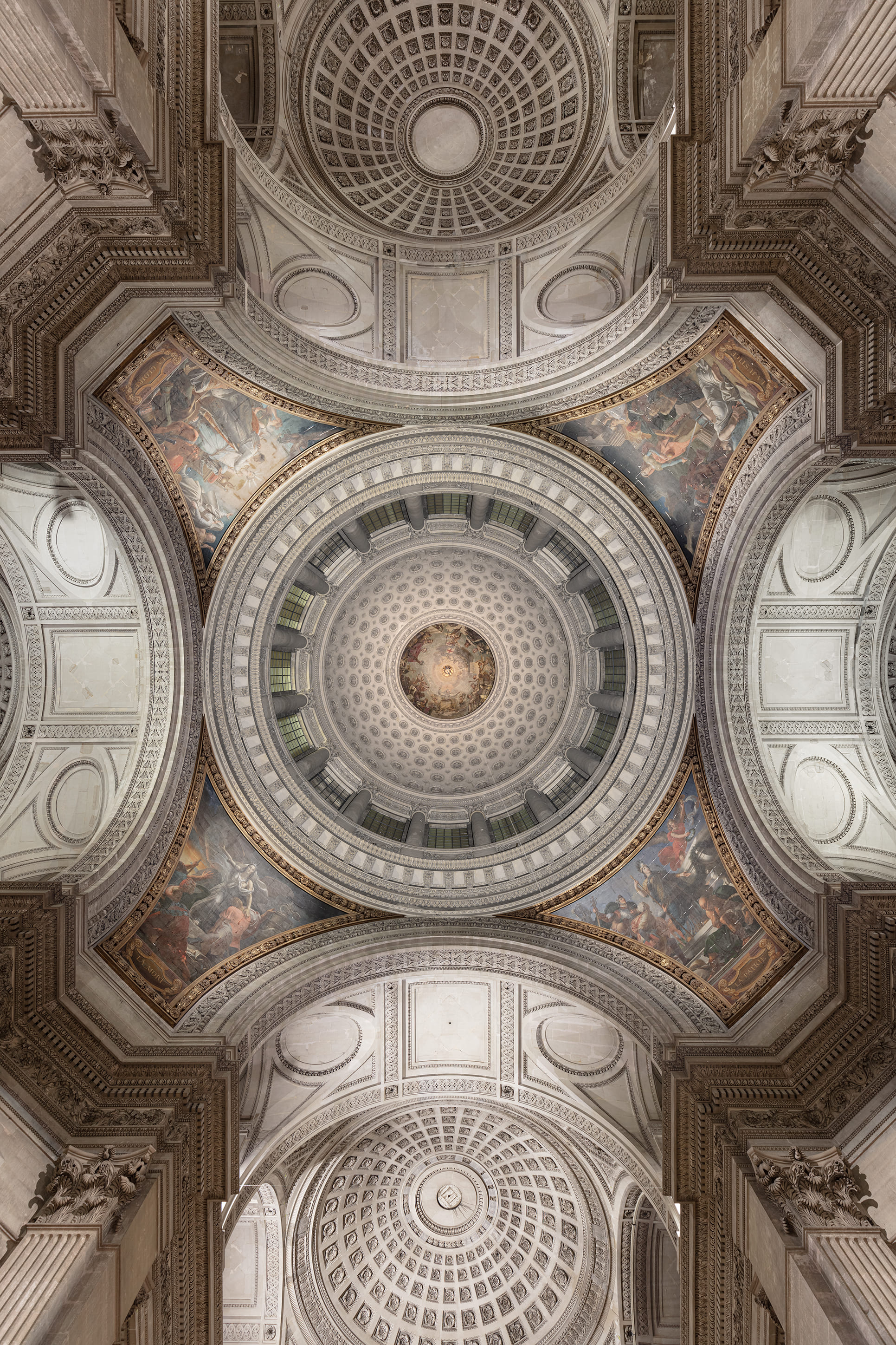 Panthéon coupole grand angle