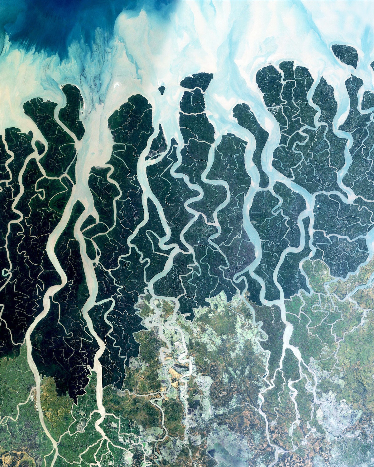 UNESCO-heritage-sites-overhead-Sundarbans