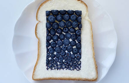 Arty Breakfast with Manami Sasaki’s Toasts