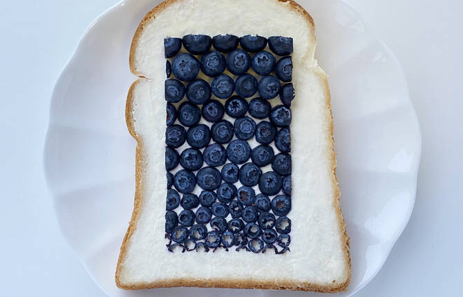 Arty Breakfast with Manami Sasaki’s Toasts