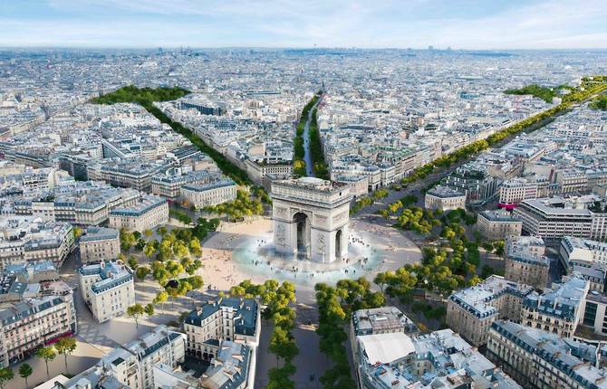 New Project to Restore the Beauty of the Champs-Elysées
