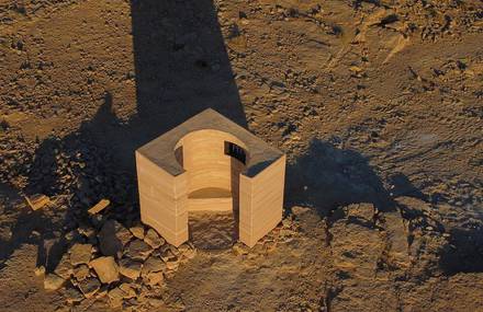 Observatory by Gitai Architects in the Negev Desert