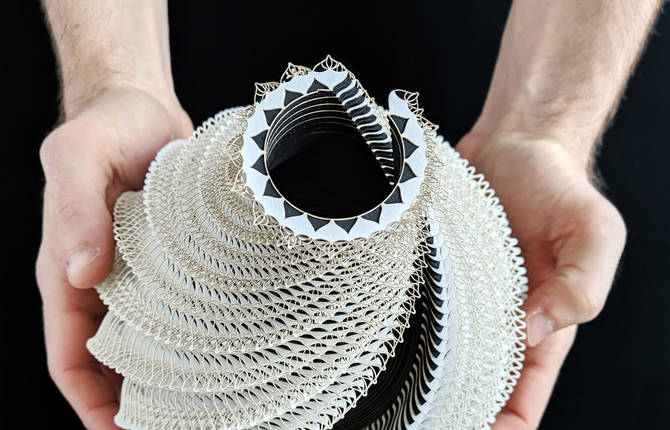 Intricate Laser-Cut Vessels