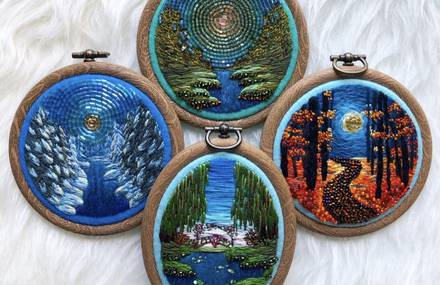 Amazing Embroidery With Beads
