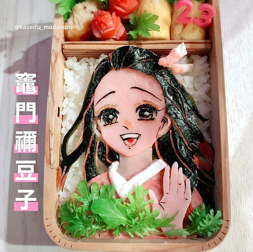 Pin by Myst on Bento  Anime bento Cute food Food blog