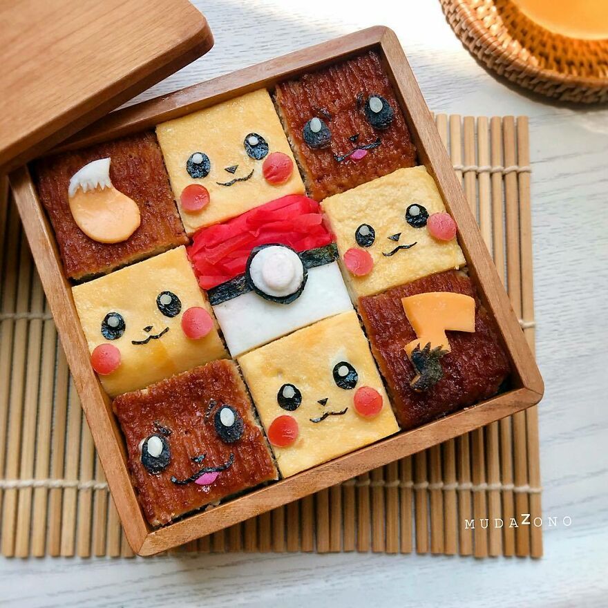 Japanese Cute Anime Lunch Box Books BENTO BOX Pokemon Disney Hello