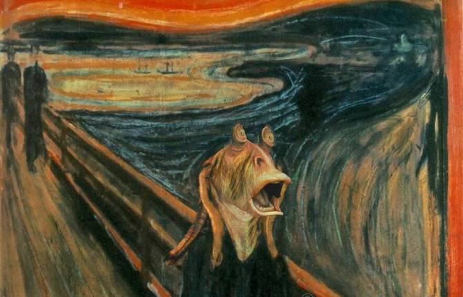 Star Wars Characters Pushed In Classical Artworks