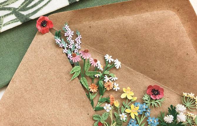 Cute Paper Botanical Work