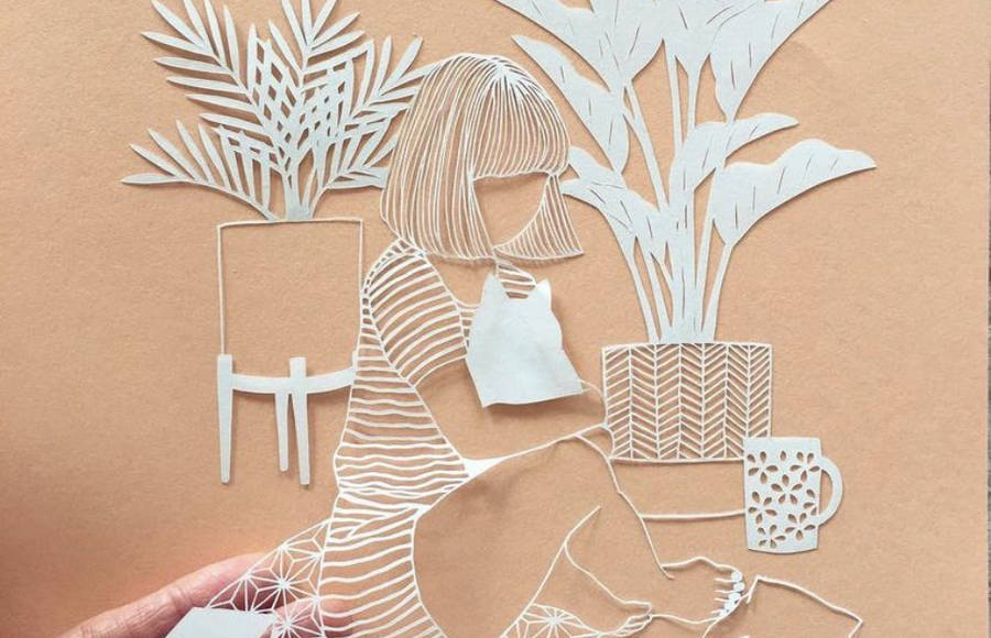 Meticulous Papercut Creations by Kanako Abe