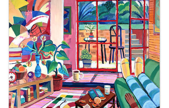 Colorful Paintings by Andrés Lozano