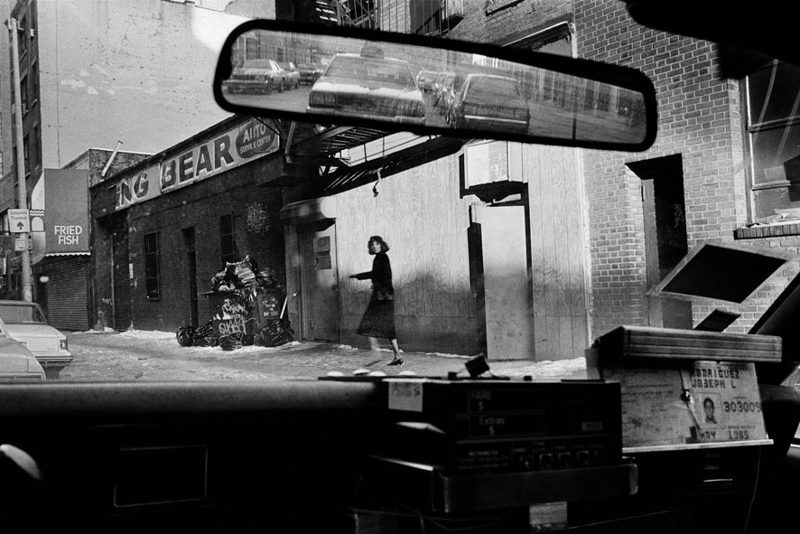 2_Joseph Rodriguez,TAXI Series, 220 West Houston Street, NY 1984, Silver gelatin print, copyright Joseph Rodriquez, courtesy Galerie Bene Taschen