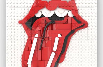 Album Covers Recreated With LEGO