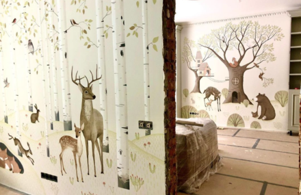 Beautiful Murals in Children’s Bedrooms