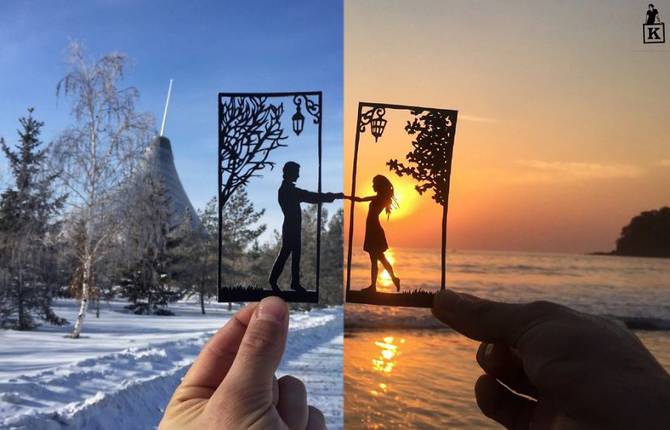 Poetic Artworks From Paper