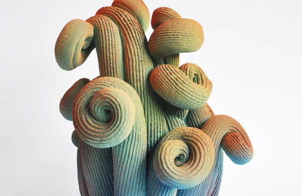 Claire Lindner Loop-like Satisfying Sculptures