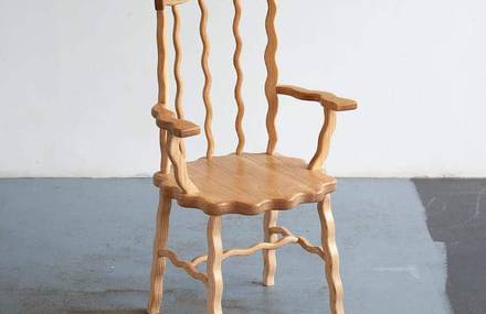 A Fascinating Wavy Chair