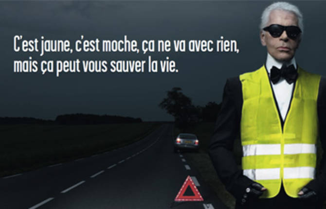 Shooting Karl Lagerfeld