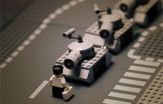 Lego Art by Mike Stimpson