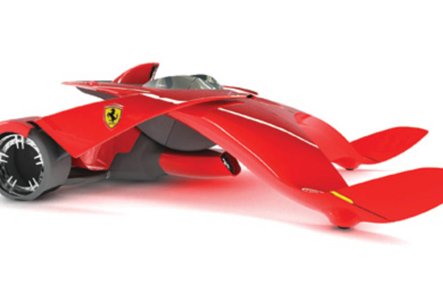 Futuristic Ferrari
