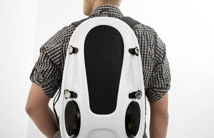 Boombox Backpack